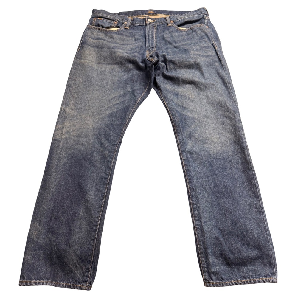 Polo Ralph Lauren Hampton Relaxed Straight Mens Jeans 36x32 Dark Wash Denim